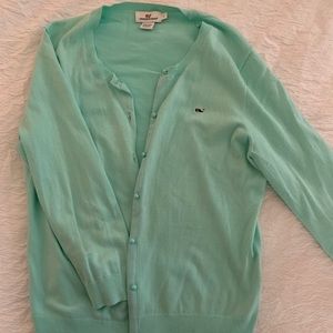 Mint cardigan